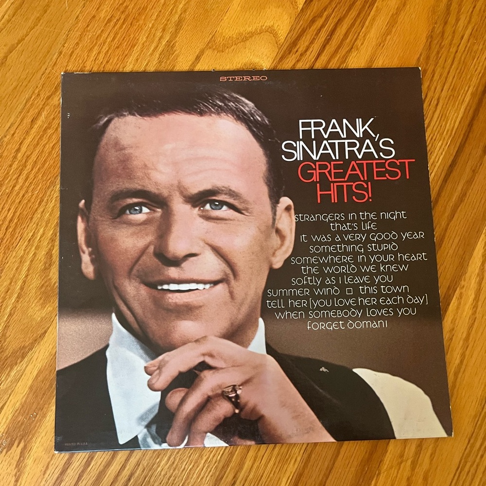 Frank Sinatra's Greatest Hits Vinyl Record